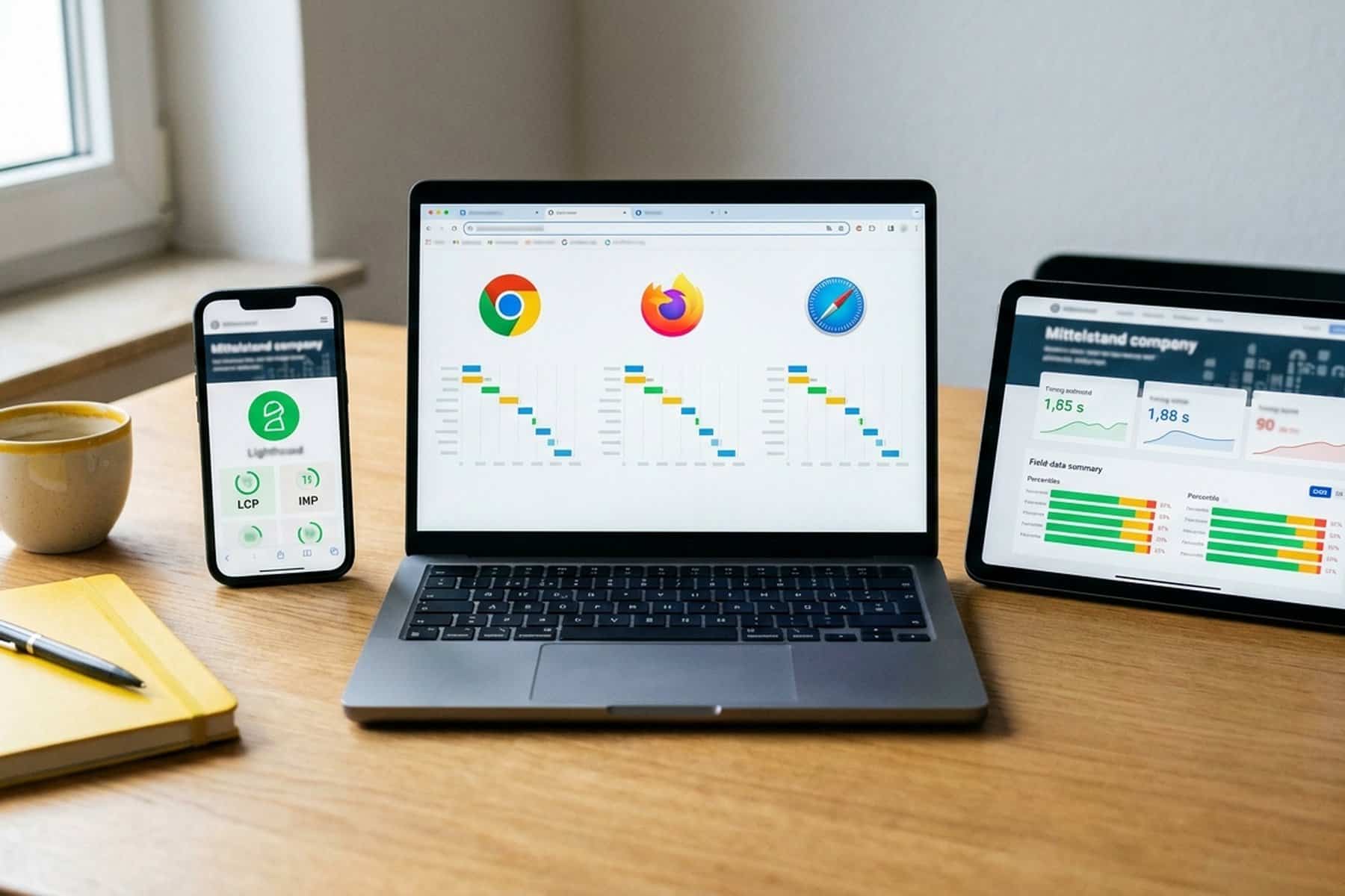 Core Web Vitals werden multi-browser: Was sich für Mittelstands-Performance-Reports ab Mai 2026 wirklich ändert