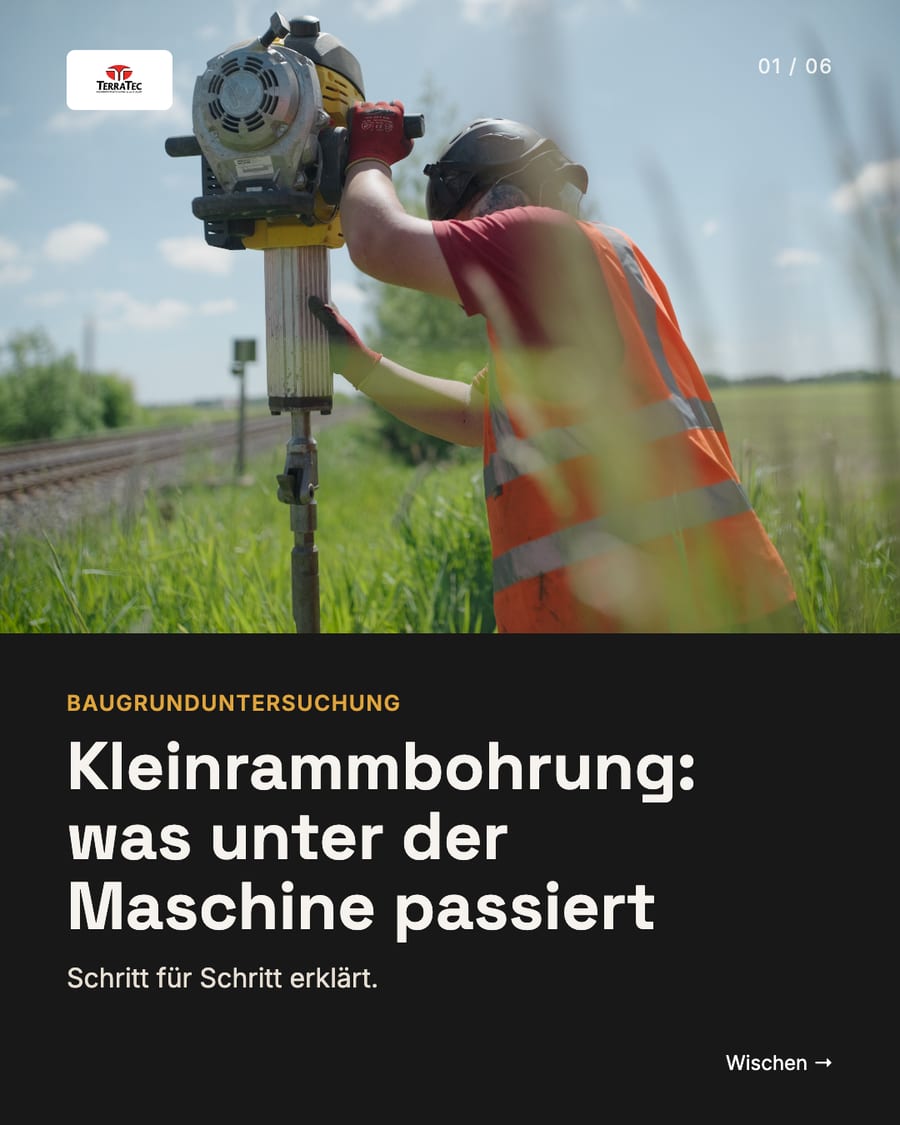 Carousel-Cover: Kleinrammbohrung, was unter der Maschine passiert. Schritt für Schritt erklärt